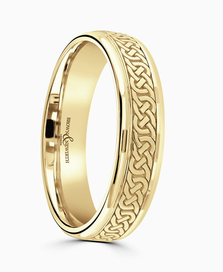 Celtic Style Wedding Ring