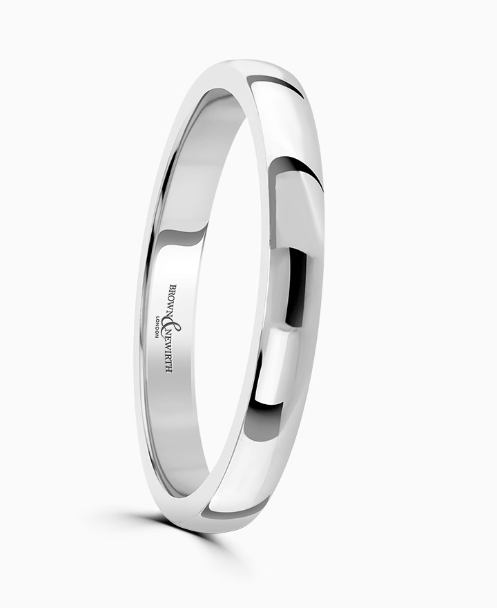 Barrel Wedding Ring